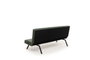 Atelier Del Sofa Zola Sofá-Cama de 3 Plazas en Lino Verde